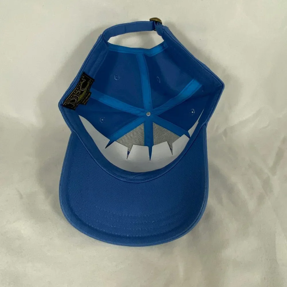 Solid Blue Baseball Cap - Picture 4 of 6